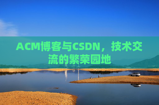 ACM博客与CSDN，技术交流的繁荣园地